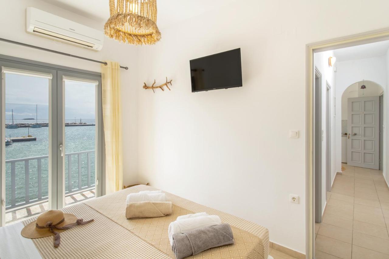 Yialos Rooms Piso Livadi Bagian luar foto