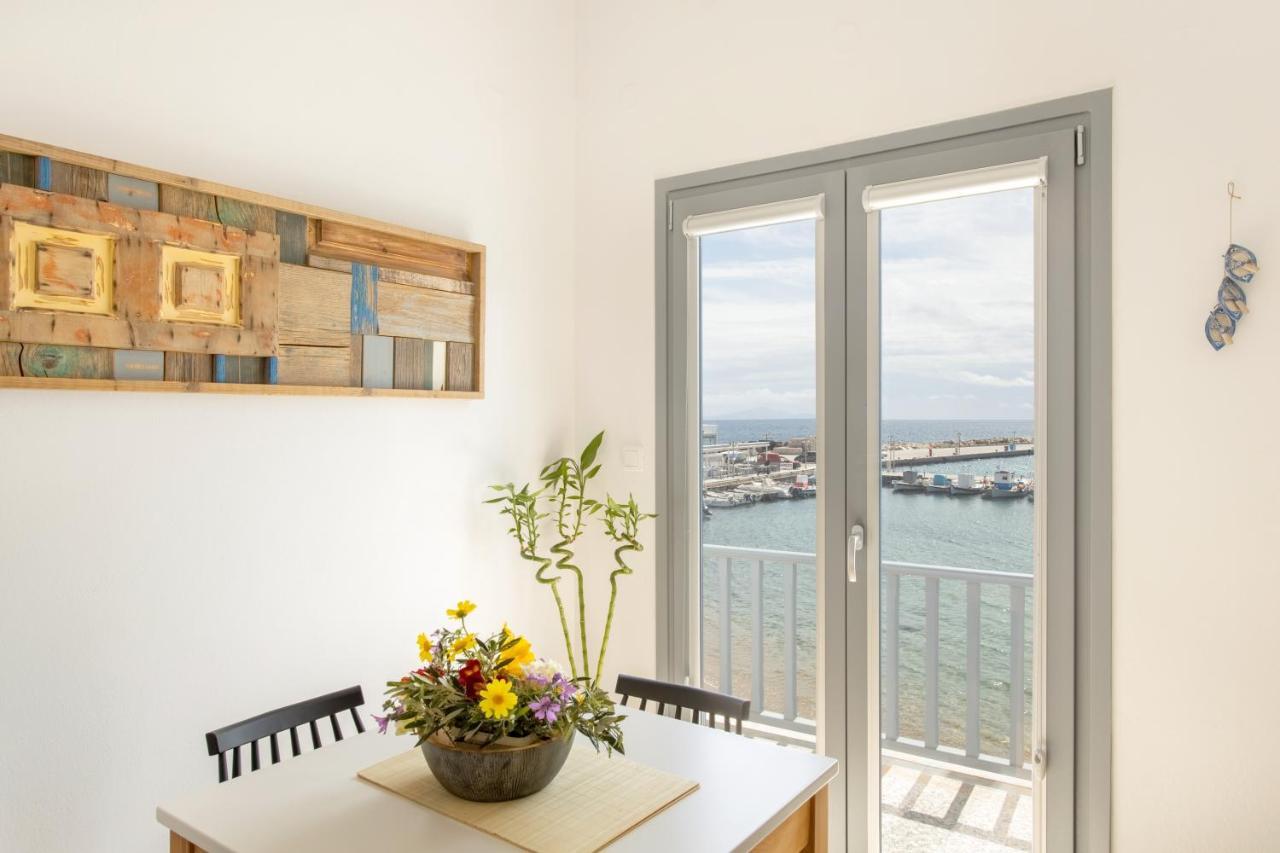 Yialos Rooms Piso Livadi Bagian luar foto